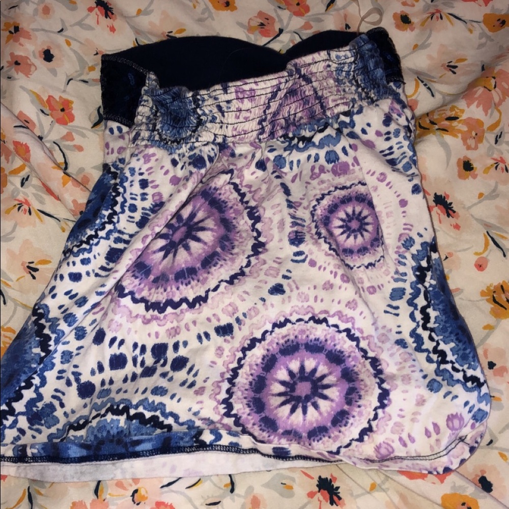 Tye dye strapped shirts